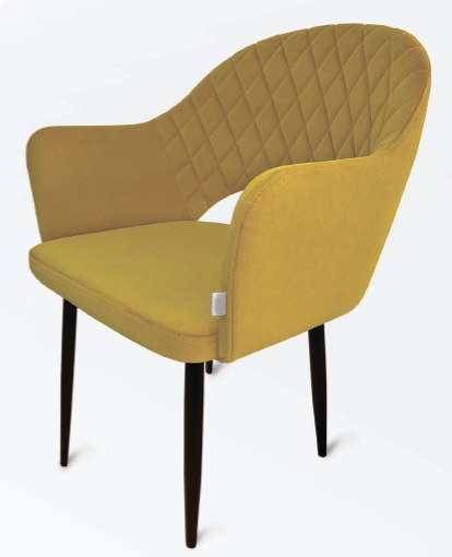 Кресло "София" на белых матовых ногах (Опора №2)