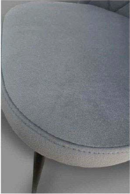 Стул "ГРЕЙС" на черных матовых ногах (Опора №2)