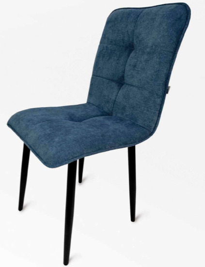 Стул "Лео" на чёрных матовых ногах (Опора №2) СНЯТО