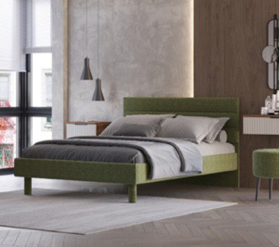 Кровать Октава-2 1,4 м БЕЗ ОРТОПЕДА