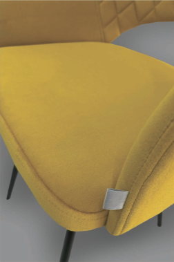 Кресло "София" на белых матовых ногах (Опора №2)