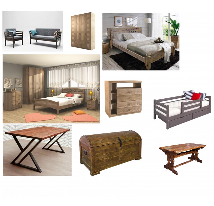 Мебель из массива дерева