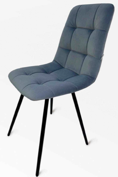 Стул "Фред" (ВВ) металлокаркас черный матовый (Опора №1)