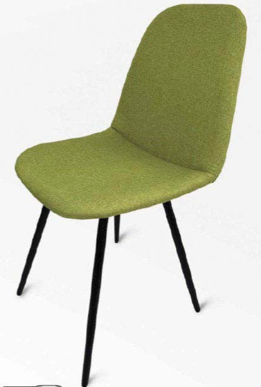 Стул "Асти" на чёрных матовых ногах (Опора №1) СНЯТО