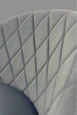 Стул "ГРЕЙС" на черных матовых ногах (Опора №2)