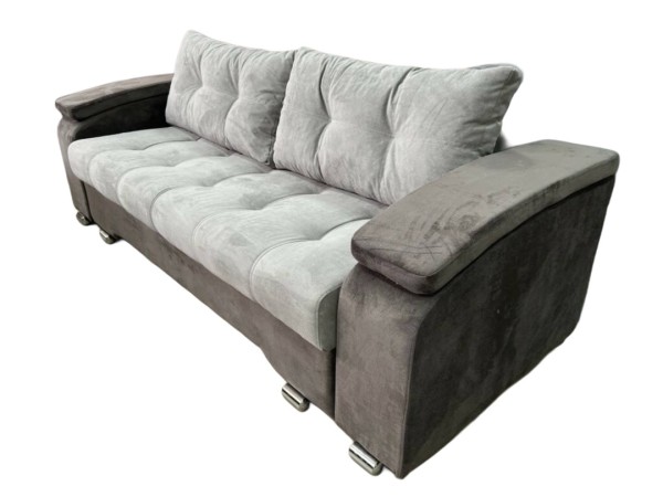 "Бруклин" диван прямой ПБ+ППУ, Тик-так, СМ 1,95*1,6
