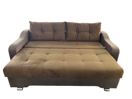 "МАДРИД" диван прямой (без декора), ПБ+ППУ, Тик-так, СМ 1,95*1,6