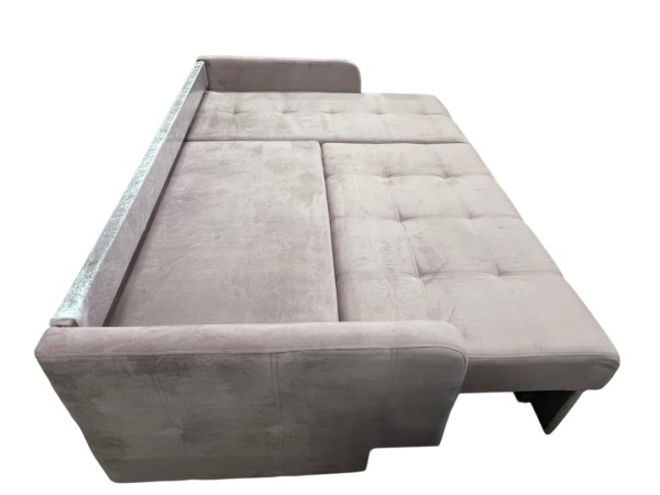 "Барселона" диван угловой с трапецией ППУ+ПБ, Тик-так, СМ 1,95*1,6