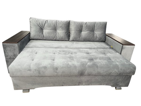 "Вегас" диван прямой, локти многофункциональные, ПБ+ППУ, Тик-так, 1,9*1,6