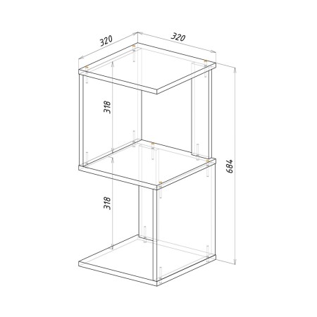 Полка "Вега" АН-01