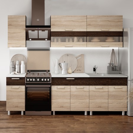 2,00 "Монтана" Кухня ЛДСП  "BTS"  