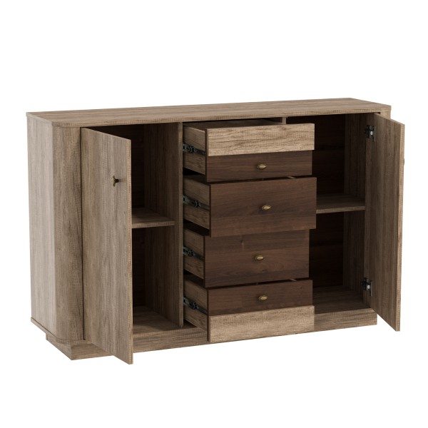 34.11 Комод "Фантазия" (дуб каньон/дуб кальяри)