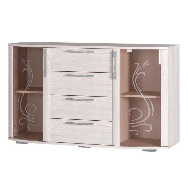 "Флорида" Комод  ясень белый