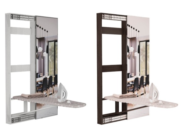 Гладильная доска "Смарт" купе с зеркалом 