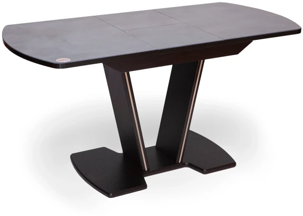 "Вектор 1,45" МАТОВЫЙ Стол  раздв.(Венге) 