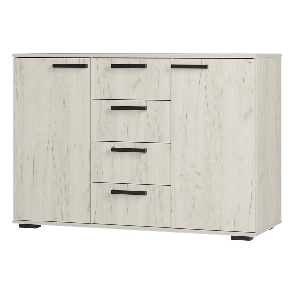 "Стандарт №2" Комод (Дуб крафт белый) 