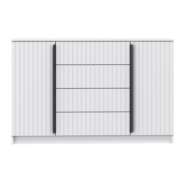 Комод 67.11 "Брандо" (МДФ ПВХ белый матовый)