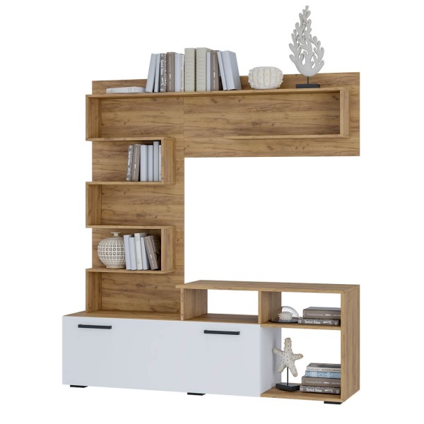 "Евро" Гостиная Крафт/белый СНЯТО