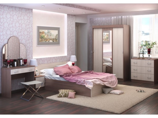 Спальня БАССА ЗР 552 зеркало трельяжное (0,812х0,895) ШИМО ТЕМН СНЯТО