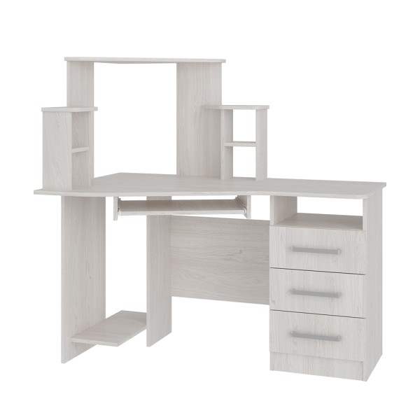 "Каспер" Стол компьютерный (ясень белый) 