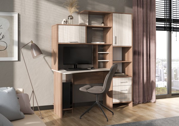 СТОЛ №6 (1,5х1,82х0,814) ШИМО СВЕТЛ/ШИМО ТЕМН