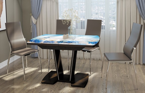 "Вектор 1,45"  Стол  раздв.(Венге) 