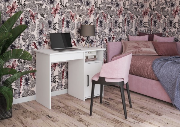 "Лик-5" Стол письменный СП-02 БЕЛЫЙ