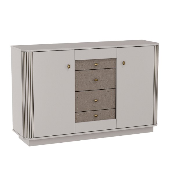 Комод 34.11 "Фантазия" (кашемир / дуо / Kroning кашемир патина)