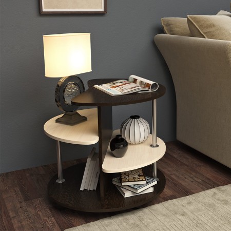 "Соренто" Стол журнальный 605х700х700 (Венге/лоредо) СНЯТО