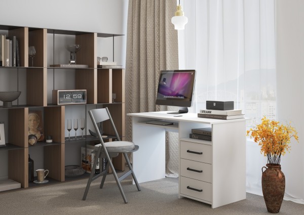 "Лик-5" Стол компьютерный СК-6 Венге/дуб молочный