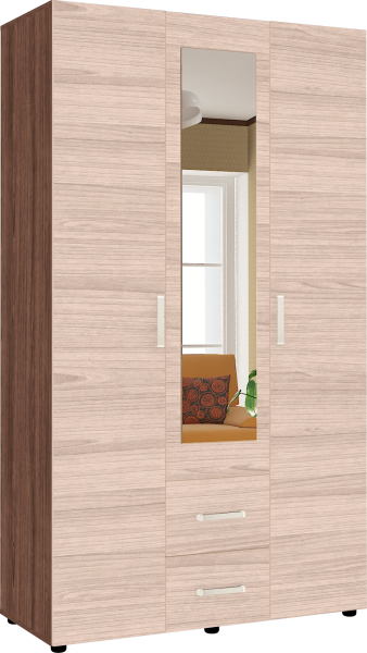 "Эва" Шкаф 3-х ШК-019 