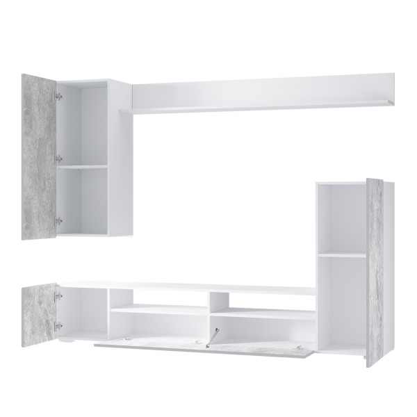 "Диаманд" Гостиная Цемент светлый