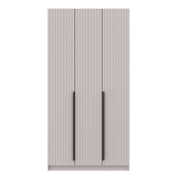 Шкаф для одежды 67.12 "Брандо" (3-х дв.) (МДФ ПВХ кашемир) (h2400)