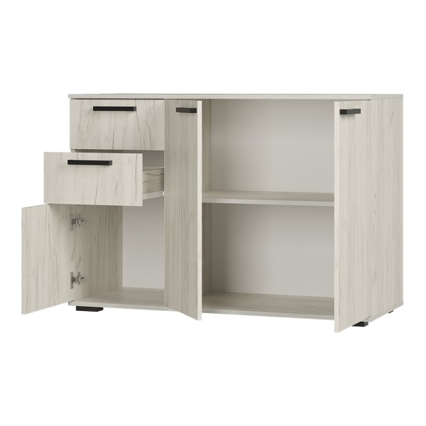 "Стандарт №3" Комод (Дуб крафт белый) 