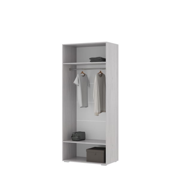 АМЕЛИЯ ШК-01 (900х2160х528 мм) МДФ ВЯЗ КАНЬОН/АНКОР