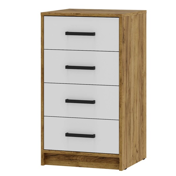 "Мия" Комод Крафт/белый СНЯТО