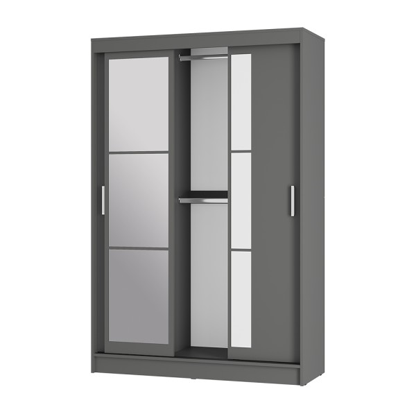 "Денвер" Шкаф-купе ШКК-03 Графит