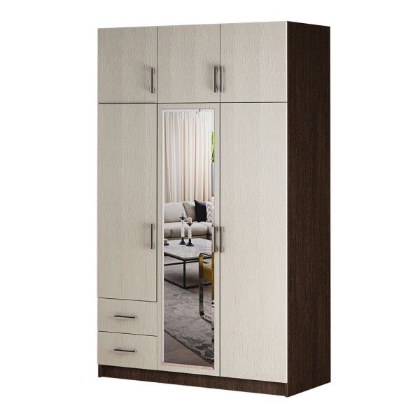 Шкаф 3-х ств.с ящиками (1290х2100х560) 