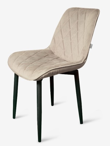 Кресло "Оскар" на черных матовых ногах (Опора №2)