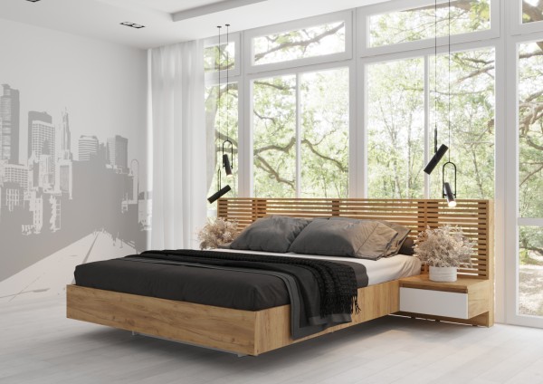 БОСТОН спальный комплект МДФ