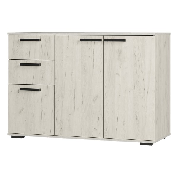 "Стандарт №3" Комод (Дуб крафт белый) 