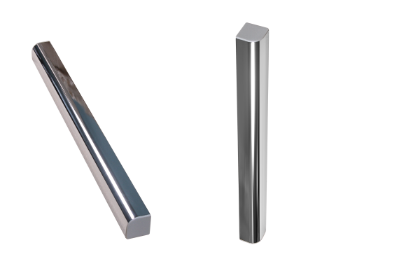 "Ника 1,20"Стол повор.-раскл.(08*06*(1,2*0,8) ХРОМ ПО (Белый) Полу.Овал