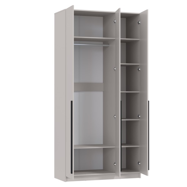 Шкаф для одежды 67.08 "Брандо" (3-х дв.) (ЛДСП кашемир) (h2500)