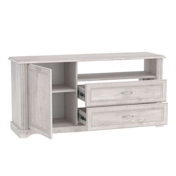 32.16 Тумба под ТВ  "Сохо"(бетон пайн белый)