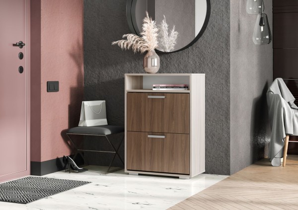 ДЕЛИ обувница №1 (0,6х0,85х0,32) ШИМО ТЕМН/ШИМО СВЕТЛ СНЯТО