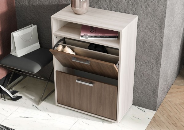 ДЕЛИ обувница №1 (0,6х0,85х0,32) ШИМО ТЕМН/ШИМО СВЕТЛ СНЯТО