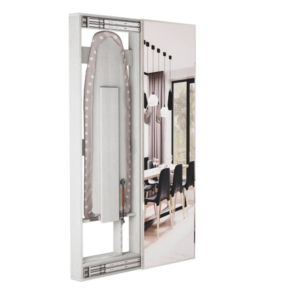 Гладильная доска "Смарт" купе с зеркалом 