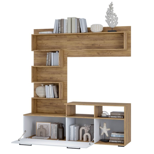 "Евро" Гостиная Крафт/белый СНЯТО