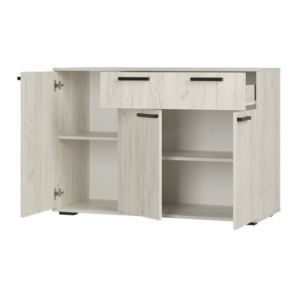 "Стандарт №4" Комод (Дуб крафт белый) 