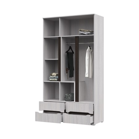 Спальня ВАЛЕНСИЯ ШК 013 шкаф 3х створчатый с ящиками (1,2х2,2х0,5) АНКОР